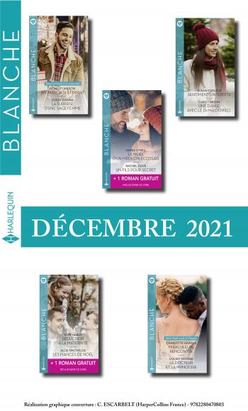 Pack mensuel Blanche : 10 romans + 2 gratuits (Décembre 2021)