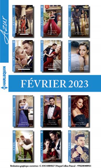 Pack mensuel Azur - 11 romans + 1 gratuit (Février 2023)