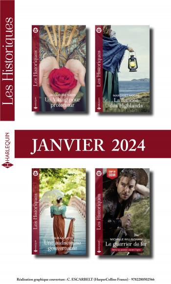 Pack mensuel Les Historiques - 4 romans (Janvier 2024)