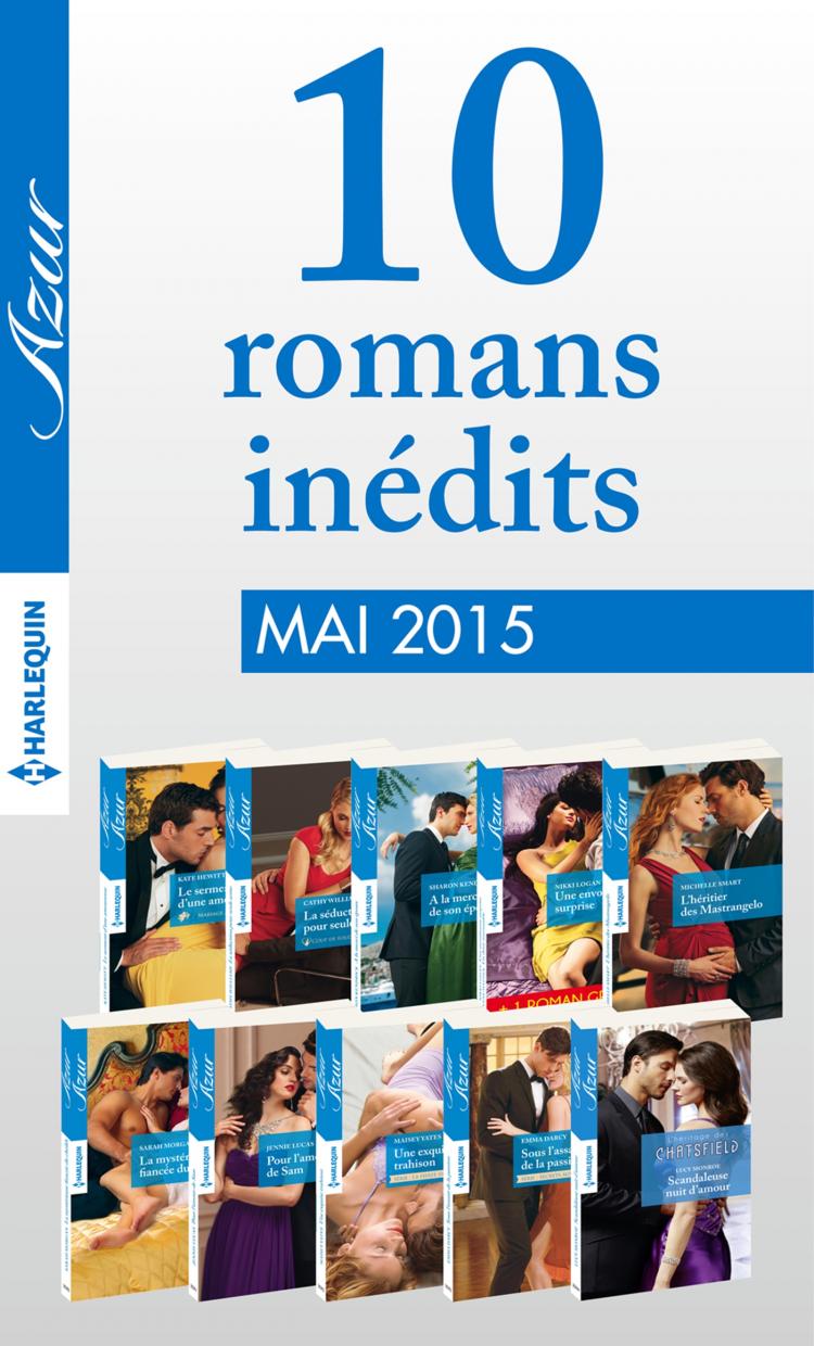Pack mensuel Azur : 10 romans + 1 gratuit (mai 2015)