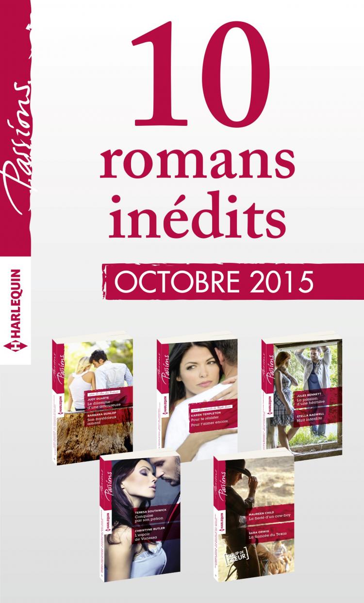 Pack mensuel Passions : 10 romans (octobre 2015)