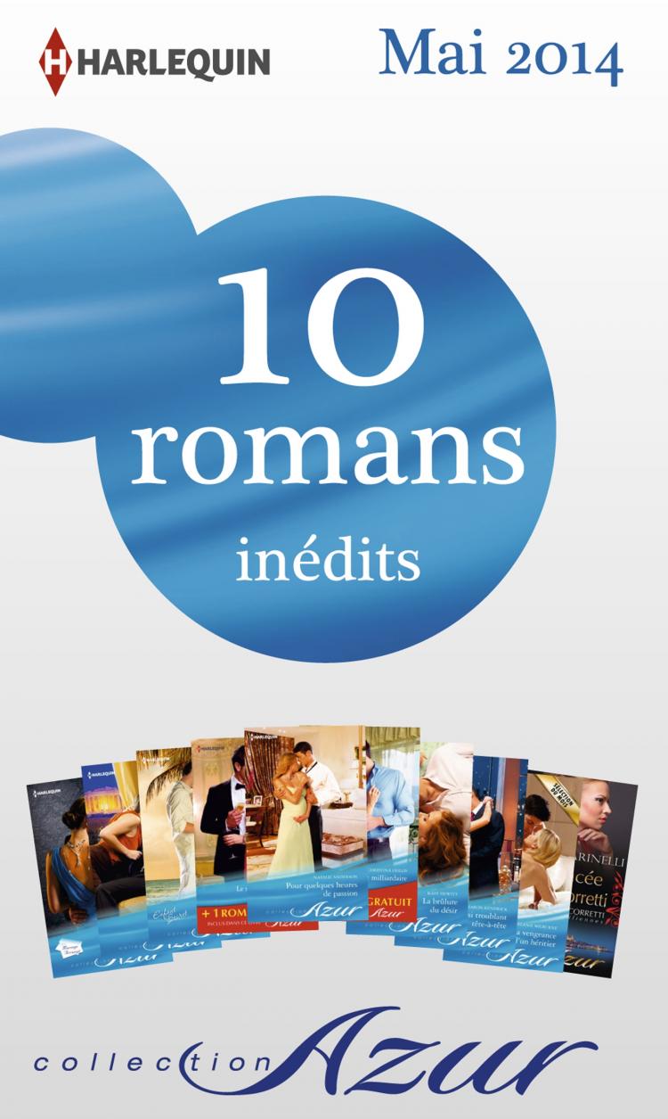 Pack mensuel Azur : 10 romans + 2 gratuits (mai 2014)