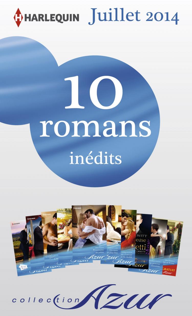 Pack mensuel Azur : 10 romans + 1 gratuit (juillet 2014)