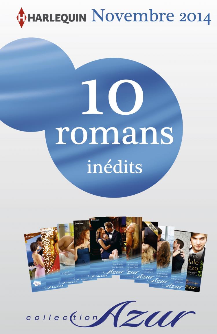 Pack mensuel Azur : 10 romans (novembre 2014)