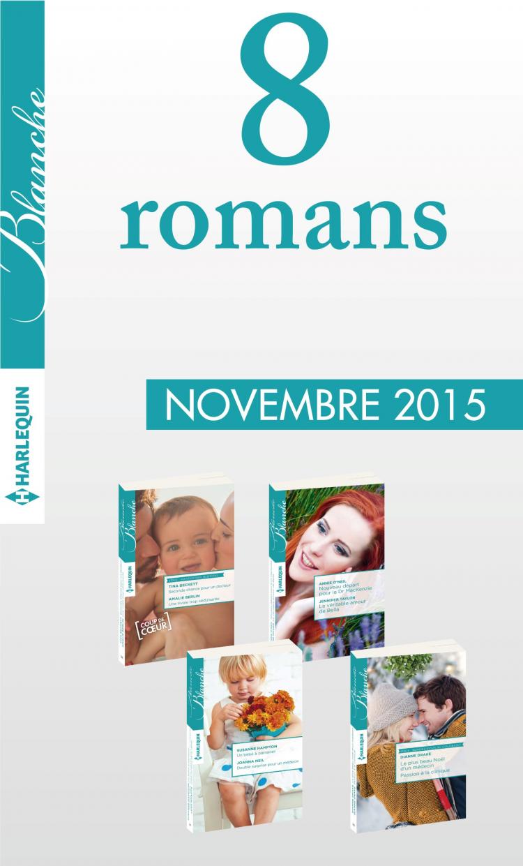 Pack mensuel Blanche : 8 romans (novembre 2015)