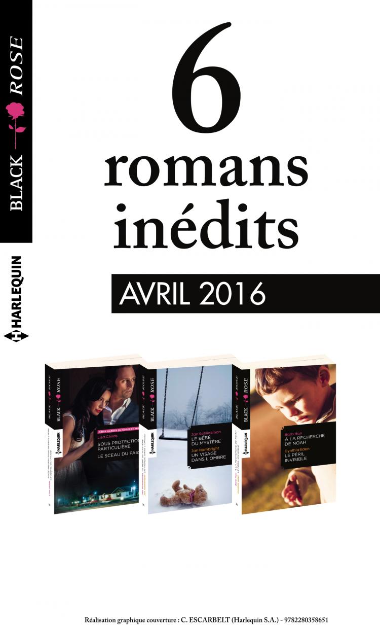 Pack mensuel Black Rose : 6 romans (avril 2016)