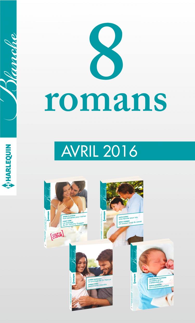 Pack mensuel Blanche : 8 romans (avril 2016)