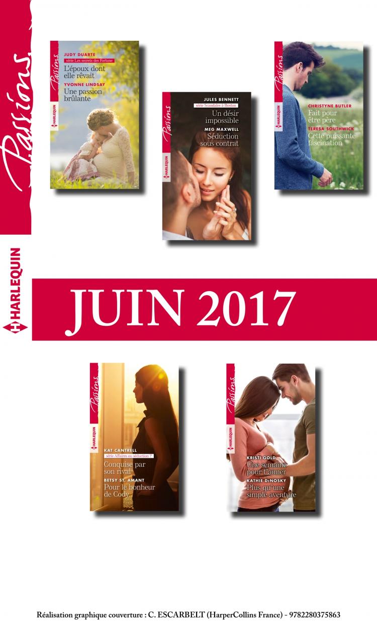 Pack mensuel Passions : 10 romans (juin 2017)