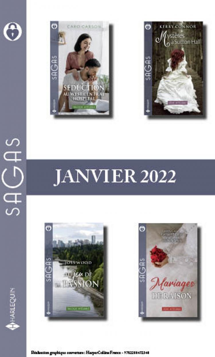 Pack mensuel Sagas : 12 romans (Janvier 2022)