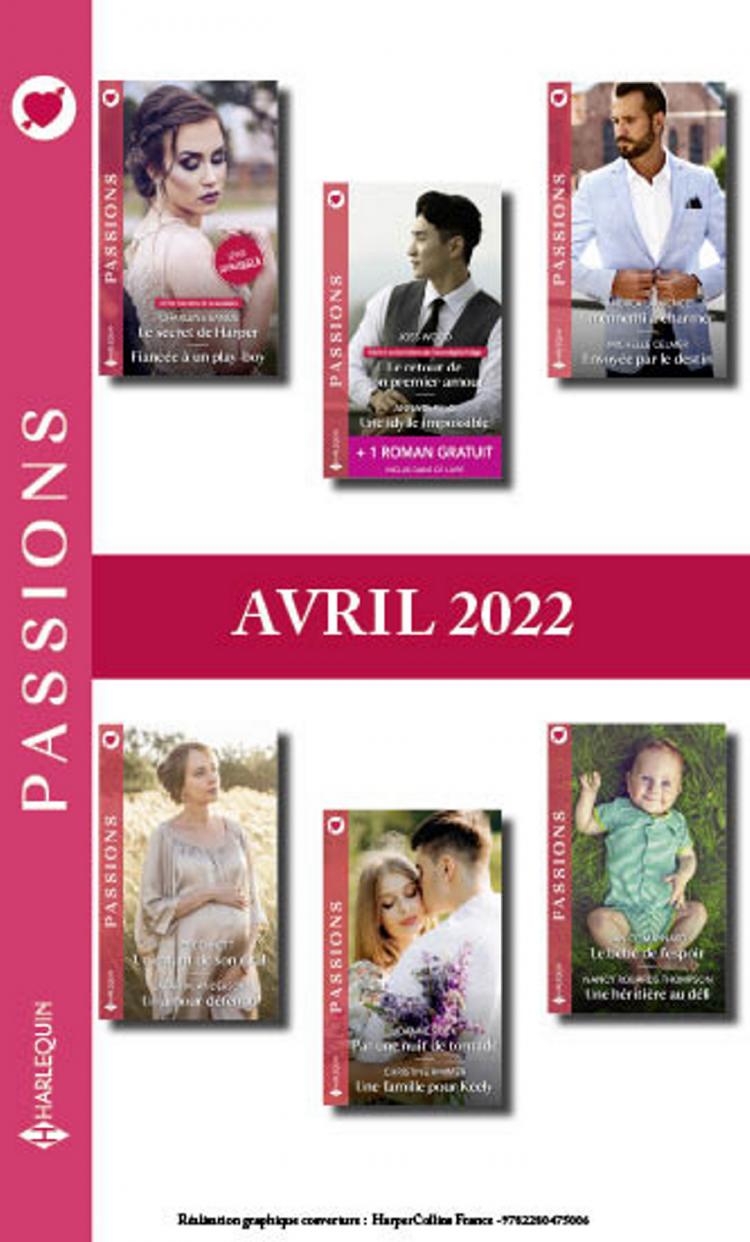 Pack mensuel Passions - 12 romans + 1 titre gratuit (Avril 2022)