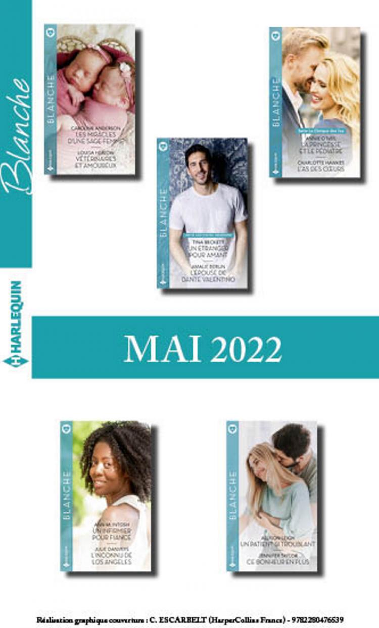 Pack mensuel Blanche - 10 romans (mai 2022)