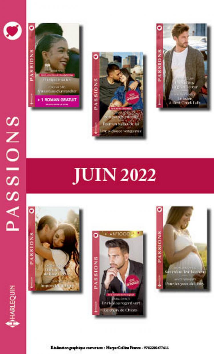 Pack mensuel Passions - 13 romans + 1 titre gratuit (juin 2022)