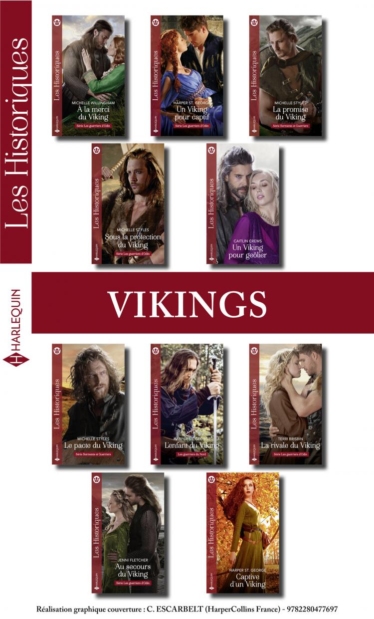 Pack Vikings : 10 romans (Avril 2022)