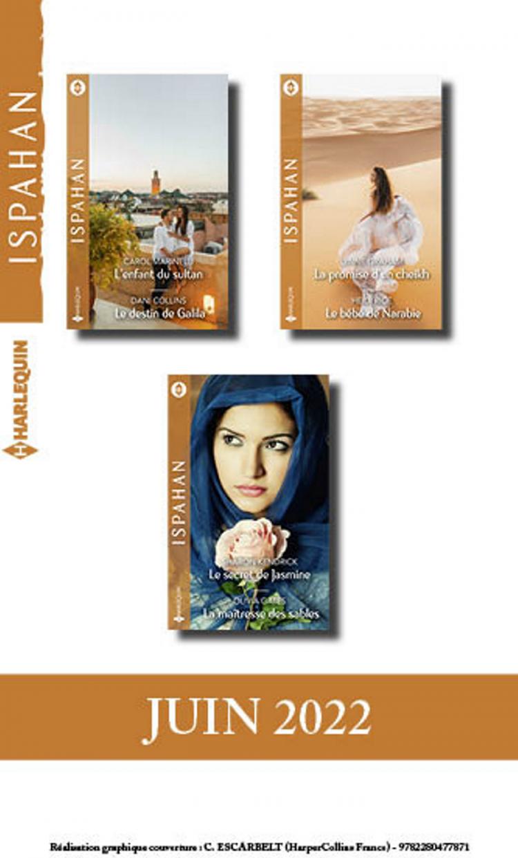 Pack mensuel Ispahan - 6 romans (juin 2022)