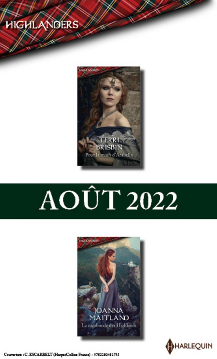Pack mensuel Highlanders - 2 romans (août 2022)