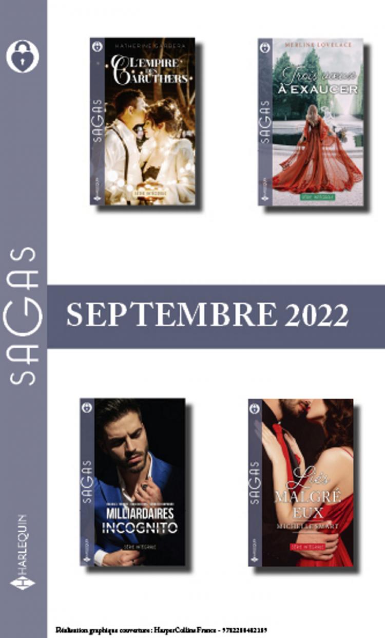 Pack mensuel Sagas - 11 romans (Septembre 2022)