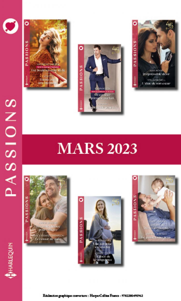 Pack mensuel Passions - 12 romans (Mars 2023)