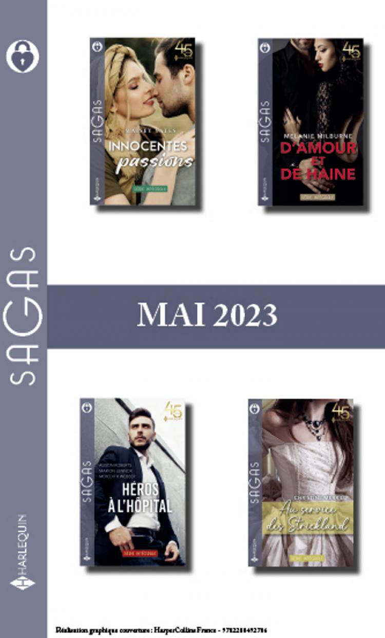 Pack mensuel Sagas - 10 romans (Mai 2023)