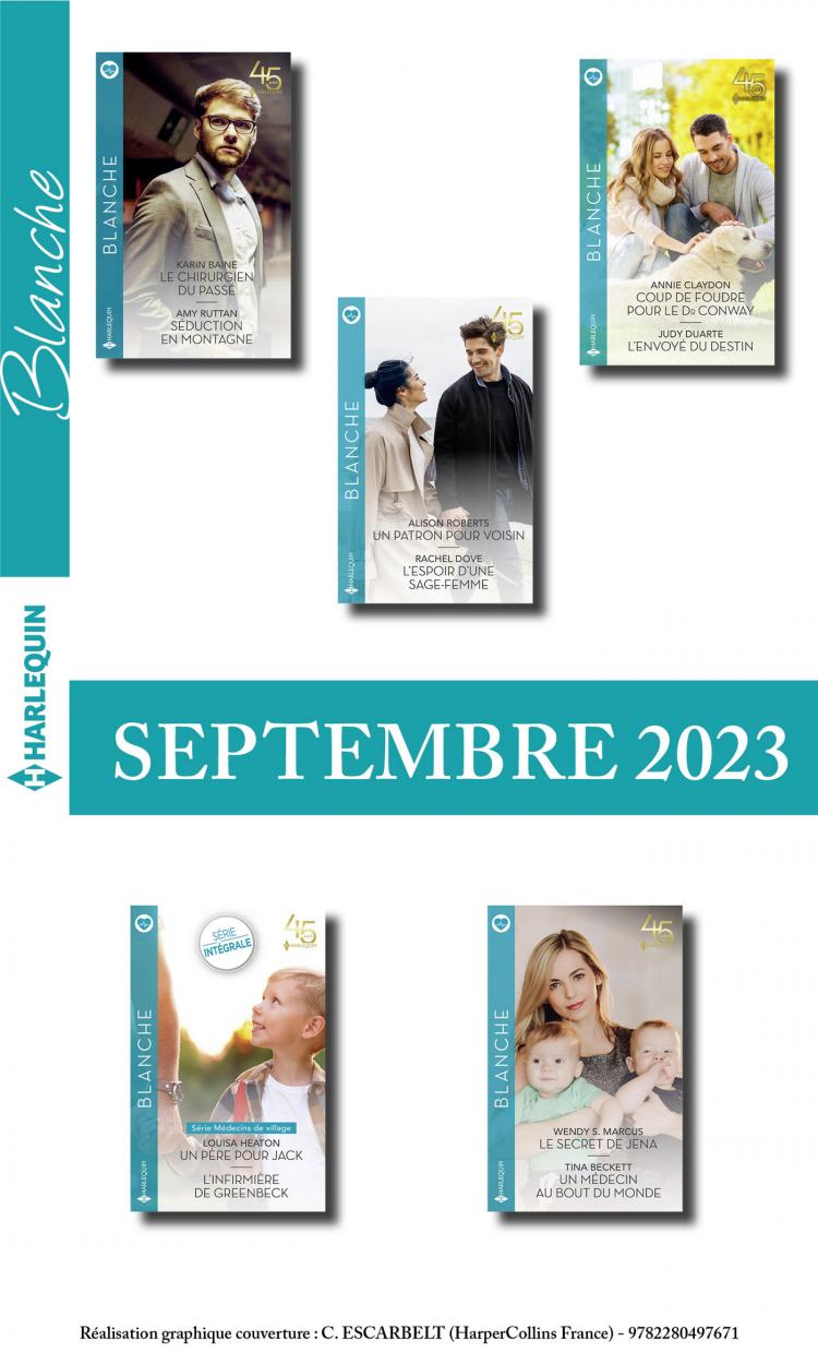 Pack mensuel Blanche - 10 romans (Septembre 2023)