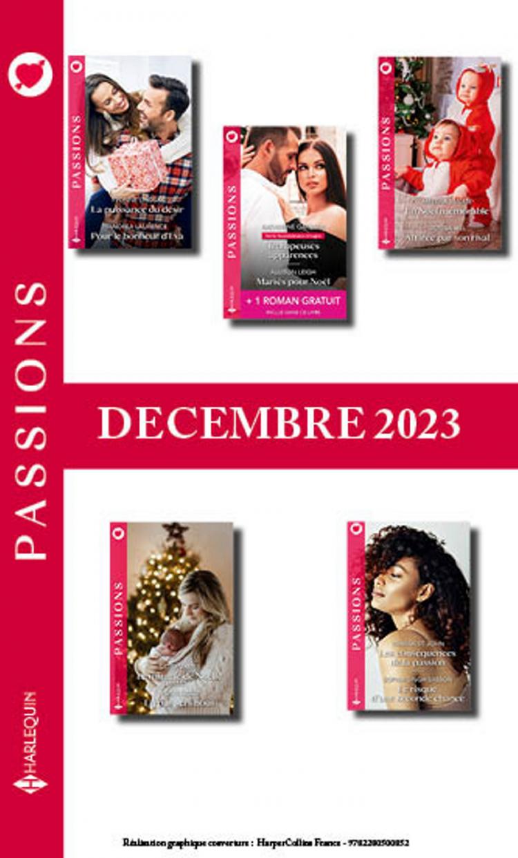 Pack mensuel Passions - 10 romans + 1 titre gratuit (Décembre 2023)