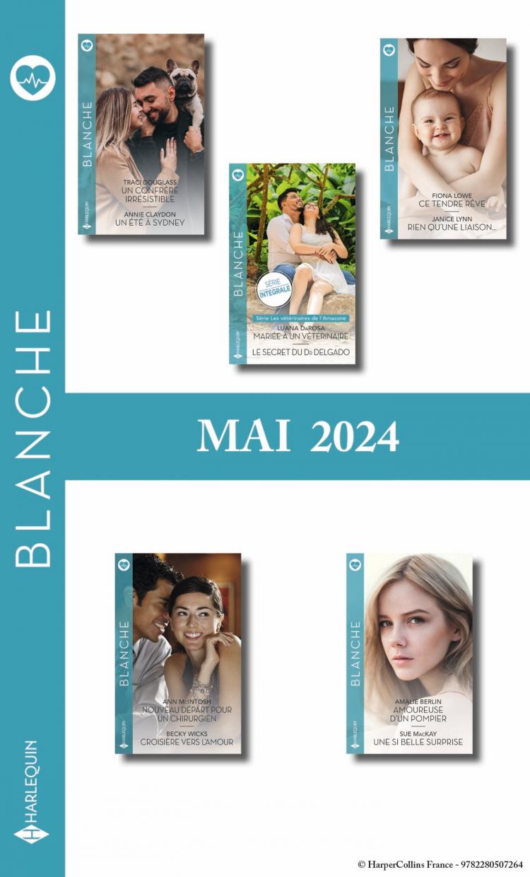 Pack mensuel Blanche : 10 romans (Mai 2024)