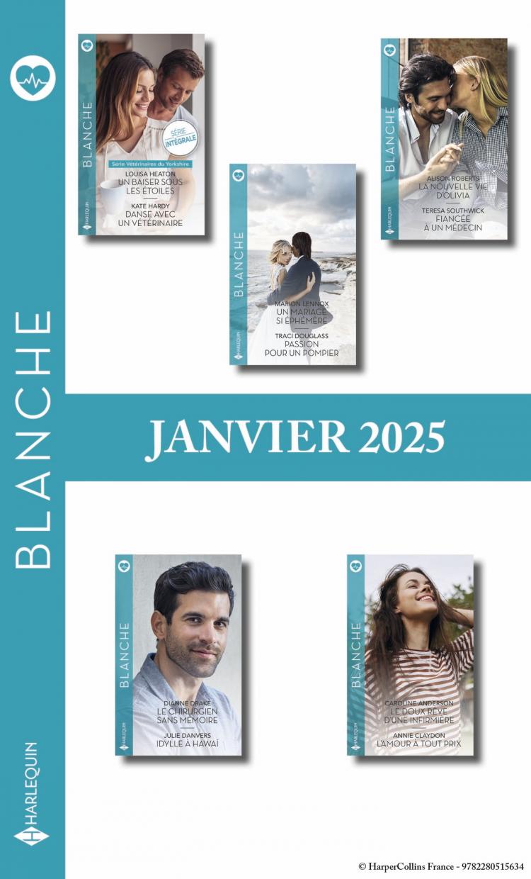 Pack mensuel Blanche - 10 romans (Janvier 2025)